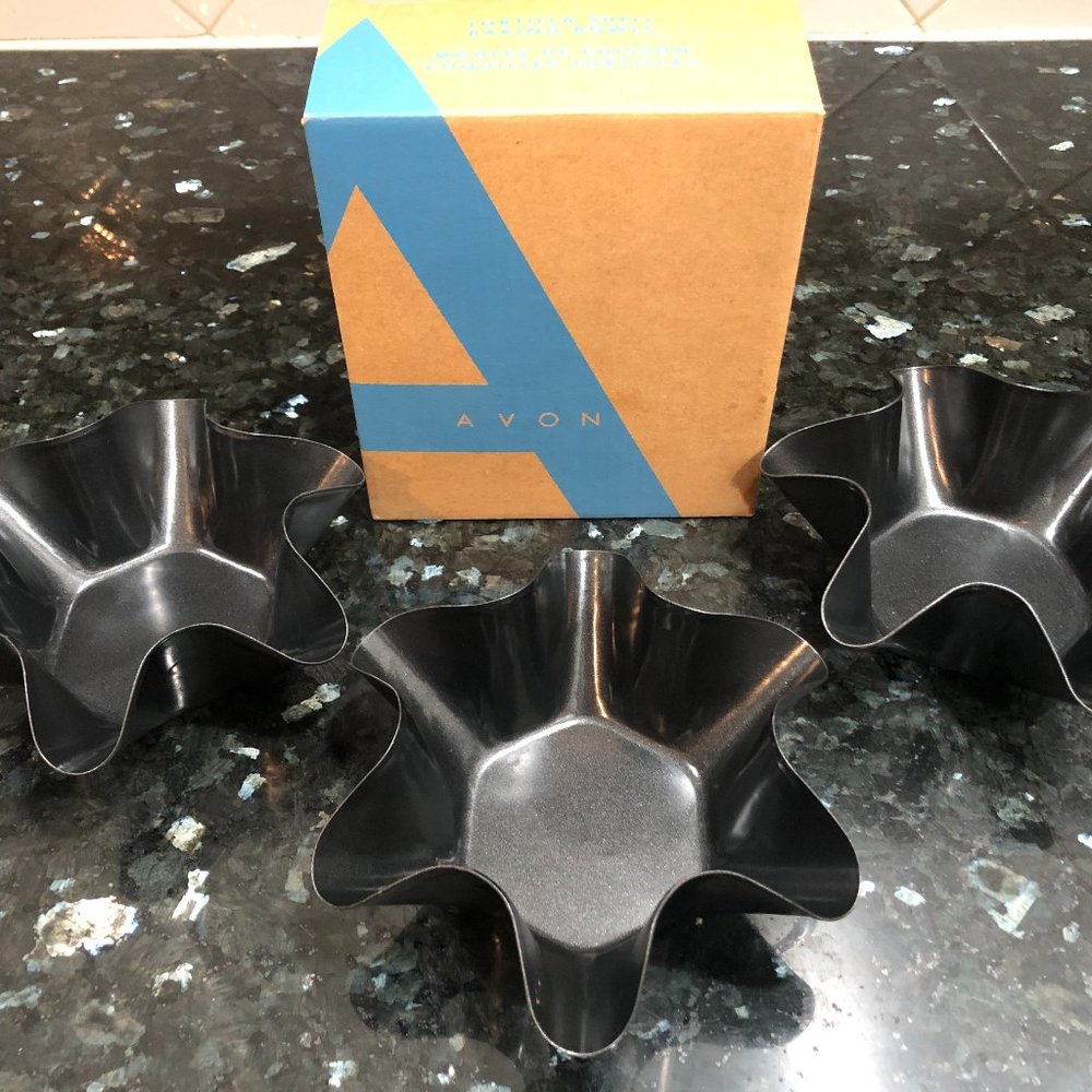 NEW Avon Non-stick Tortilla Shell Baking Bowls 3